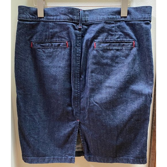 OLD NAVY Denim Pencil Skirt Women's Size 12 - Picture 2 of 9